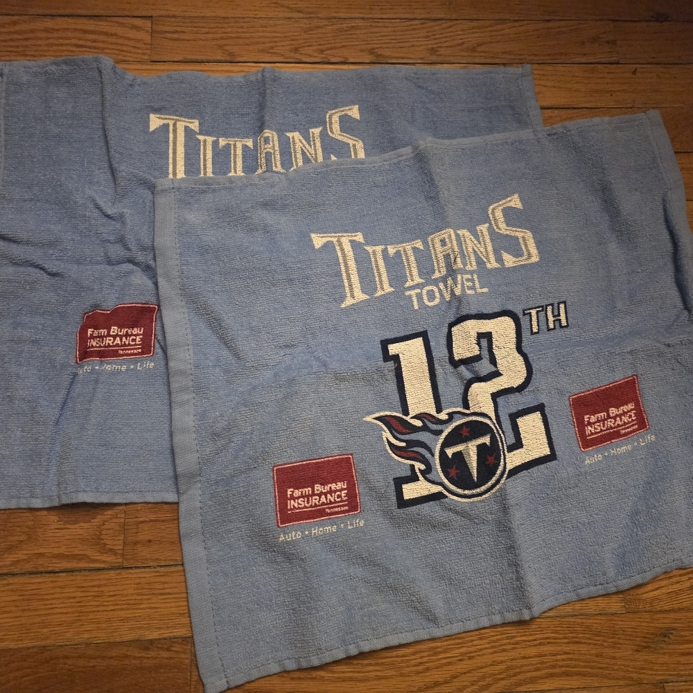 Team Titans NHL Specialty Towels With Logo
